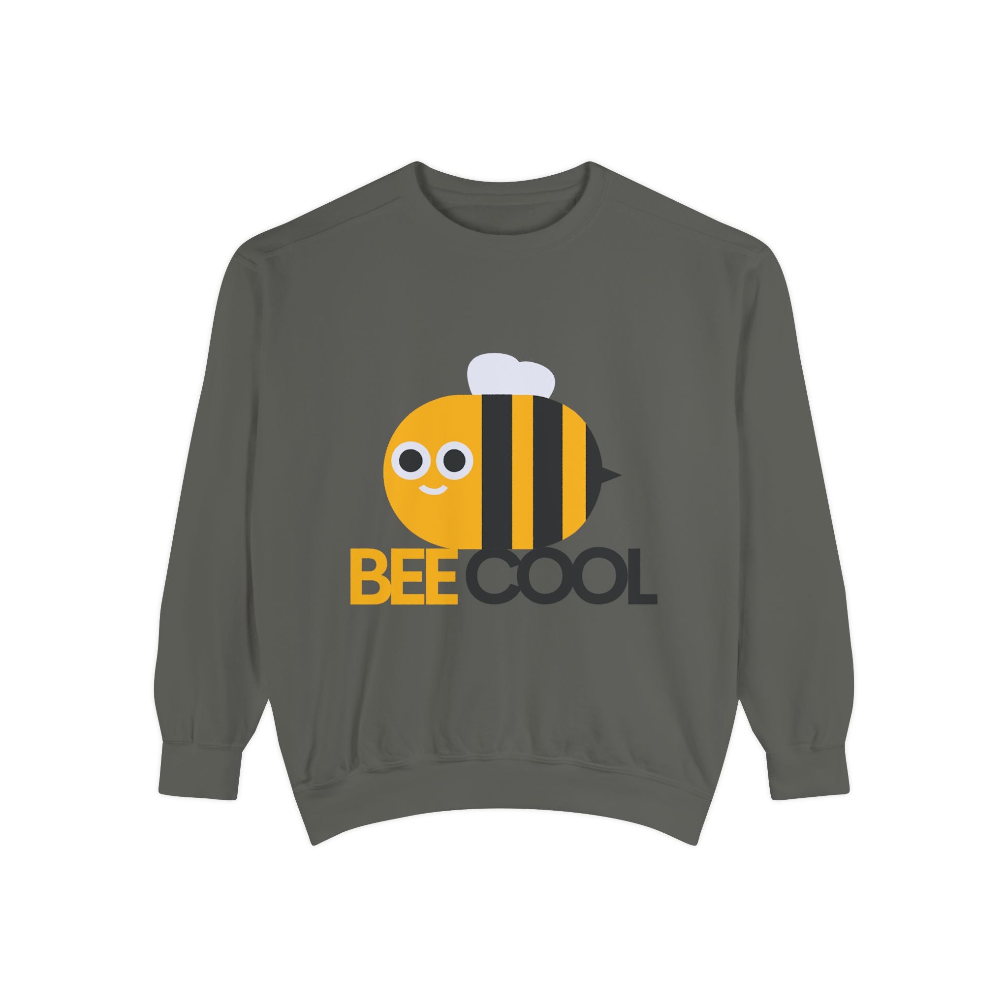 Bee Cool Sweatshirt — Cute Bee Graphic Cozy Pullover